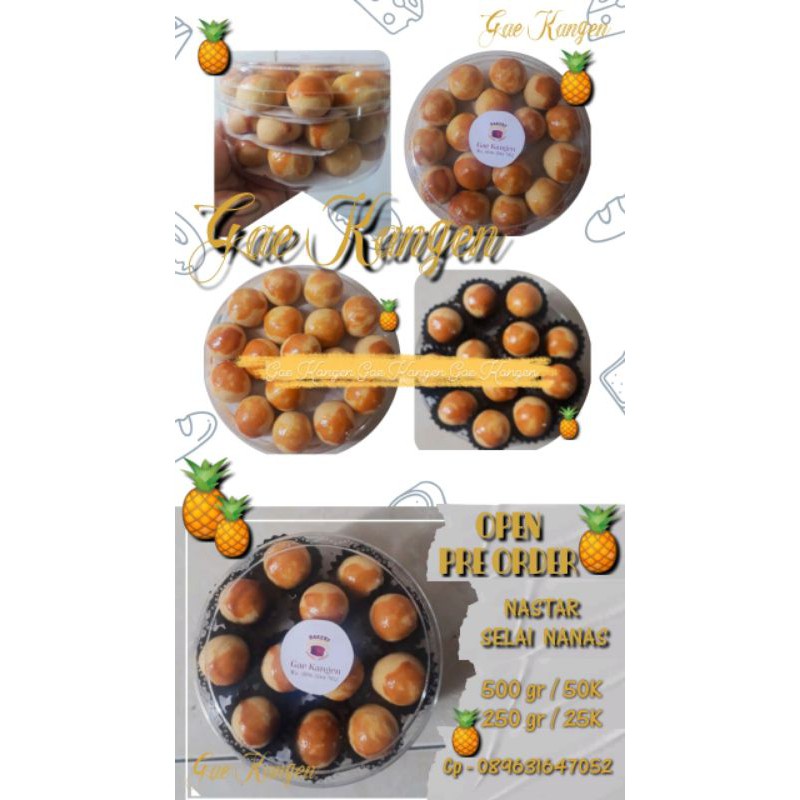 

nastar nanas 250gram