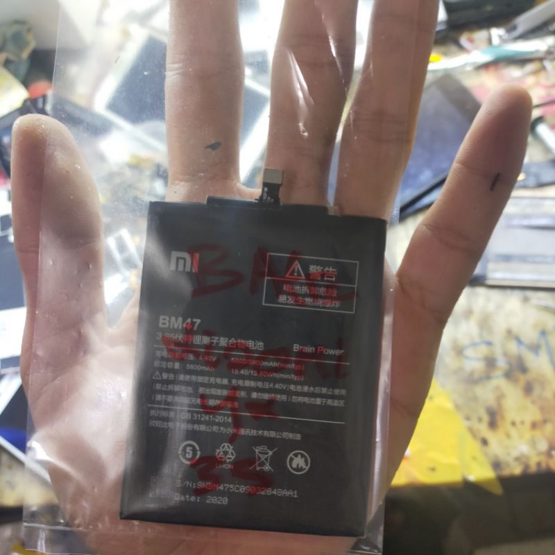 BATERAI XIAOMI REDMI 4X/3S. ORIGINAL COPOTAN. NORMAL.