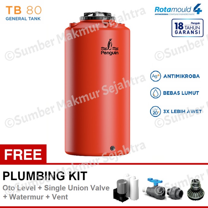 new Tangki / Tandon / Toren Air Penguin 800 liter - TB 80 (TB80)