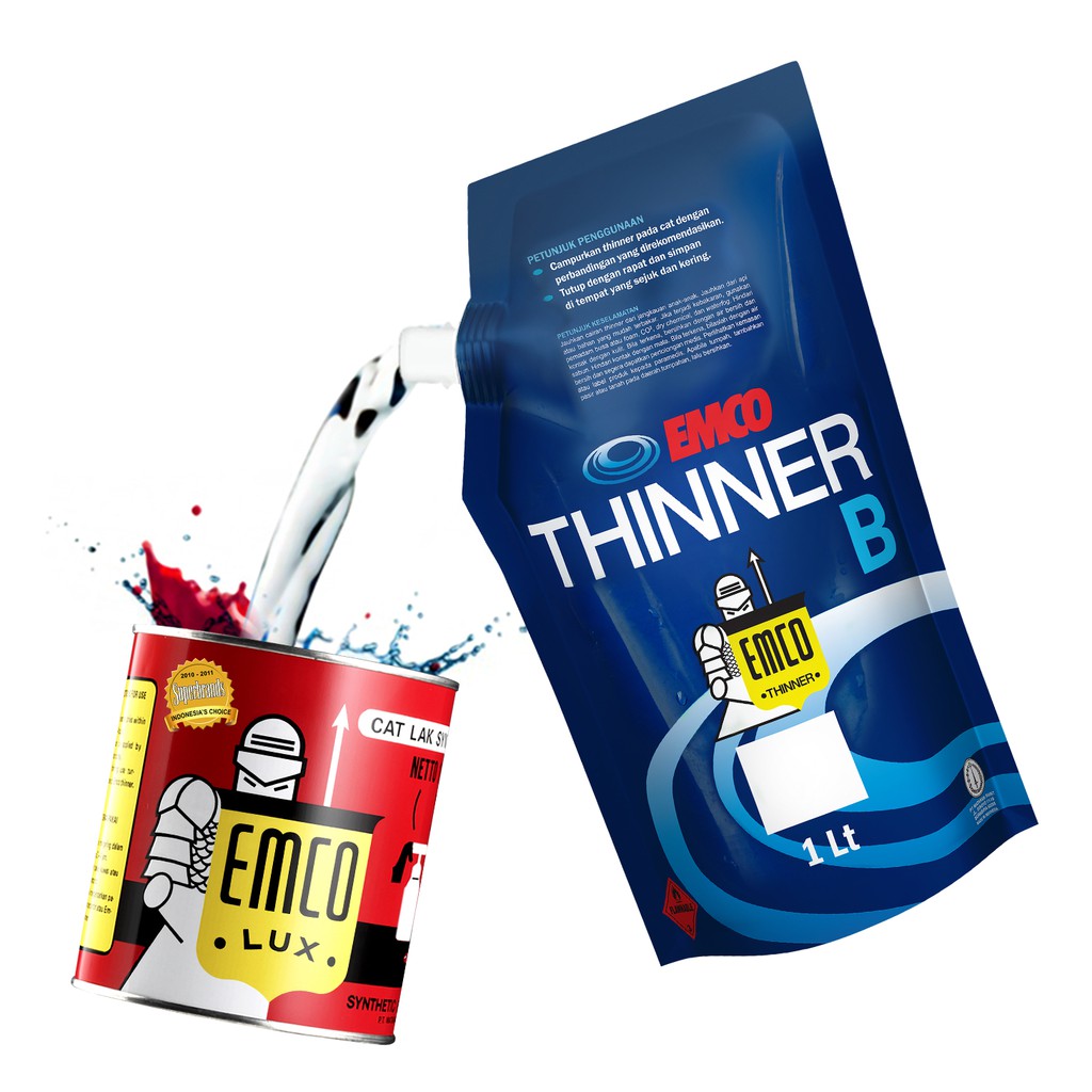 EMCO THINNER B UNTUK CAT KAYU BESI THINER TINNER TINER PENGENCER CAT