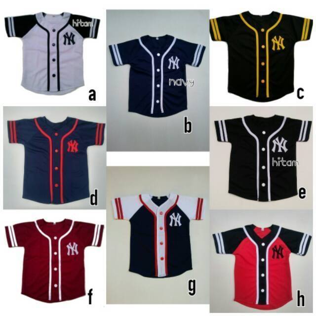 Kaos baseball anak