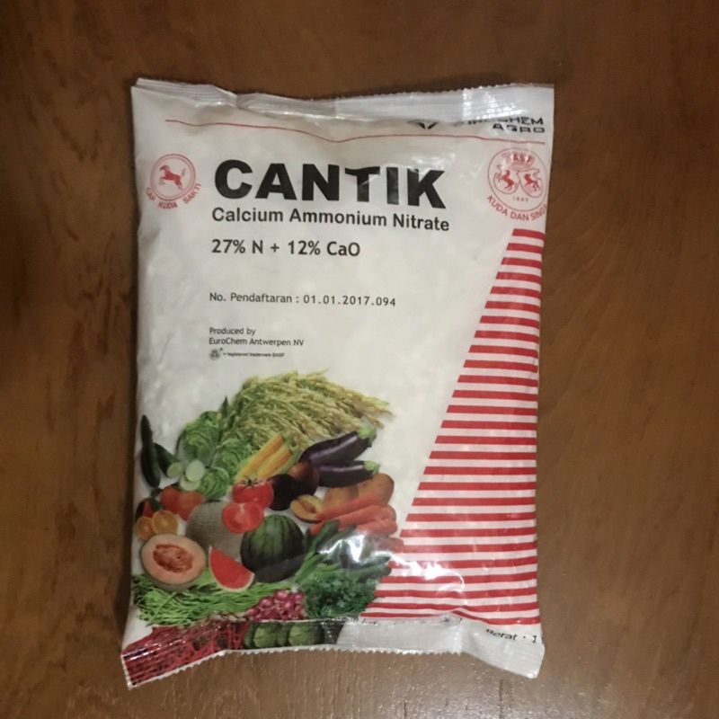 pupuk Cantik kalsium nitrat amonium nitrat Cantik 1 kg
