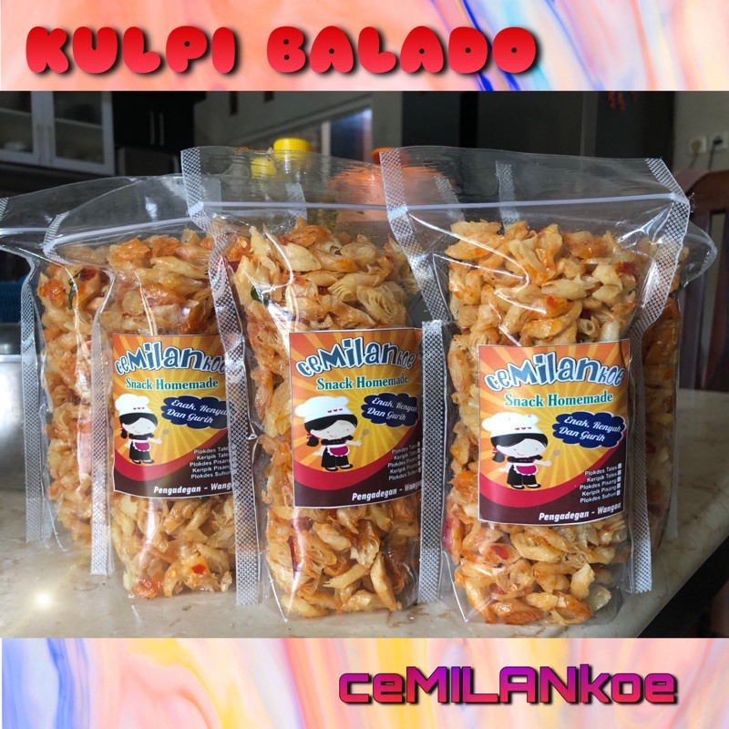 

KULPI KULPIA BALADO PEDAS MANIS GURIH KULIT LUMPIA ENAK GURIH CEMILANKOE CEMILAN PURWOKERTO WANGON