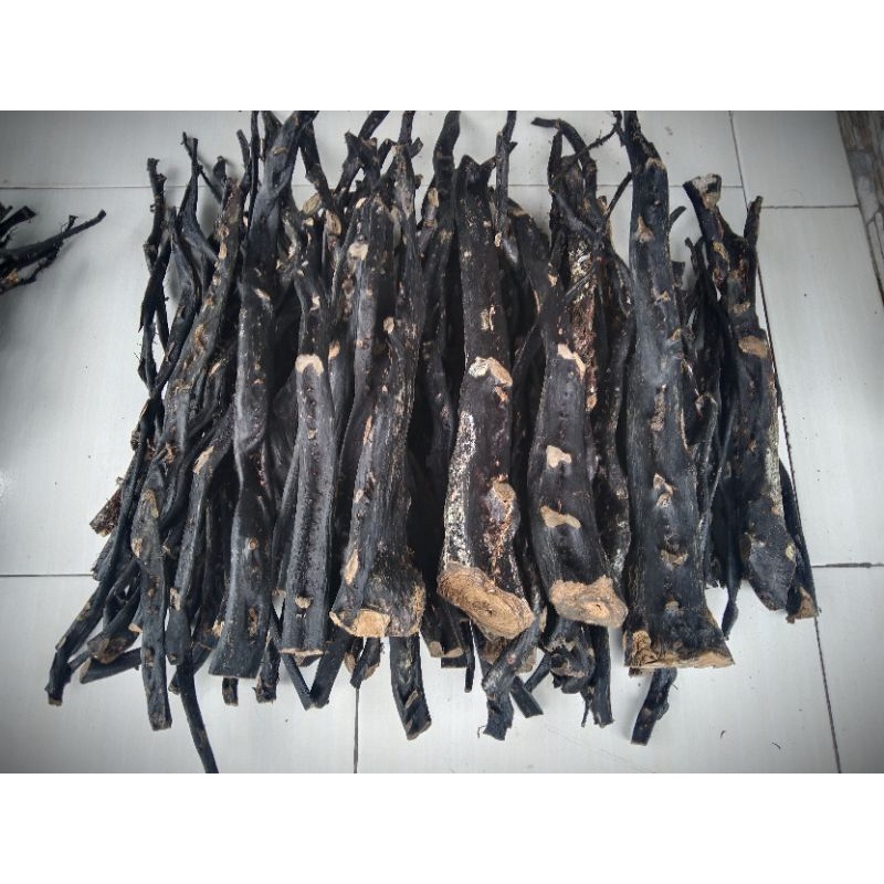 BAHAN AKAR BAHAR MERAH BODI HITAM 1KILO (BABON 2 JARI)