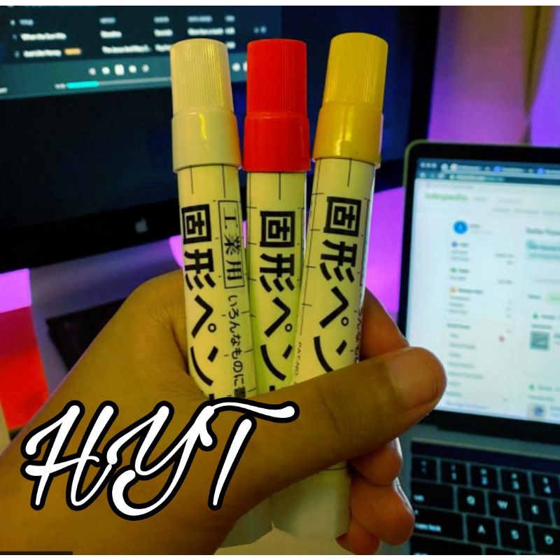 

spidol Penanda Besi Permanen putih - steel MARKER SAKURA Made In Japan