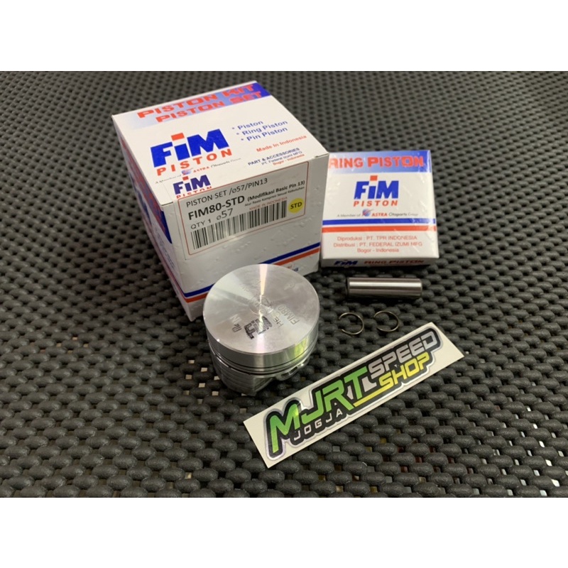 PISTON FIM MENTAH 57MM 58MM 60MM PIN 13 FIM 80