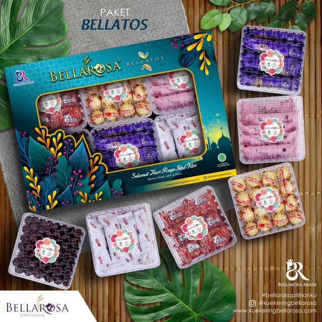 

Bellarosa Bellatos / Pack / 950gr