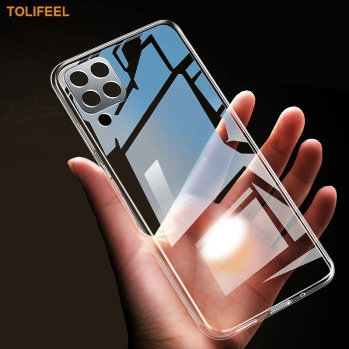 SAMSUNG A23 M33 5G M23 5G A22 4G A22 5G A03S A02S A02 M02 CASE SOFTCASE BENING CLEAR TRANSPARAN, CLEAR HD CASE, CASING COVER SILIKON BENING TEBAL