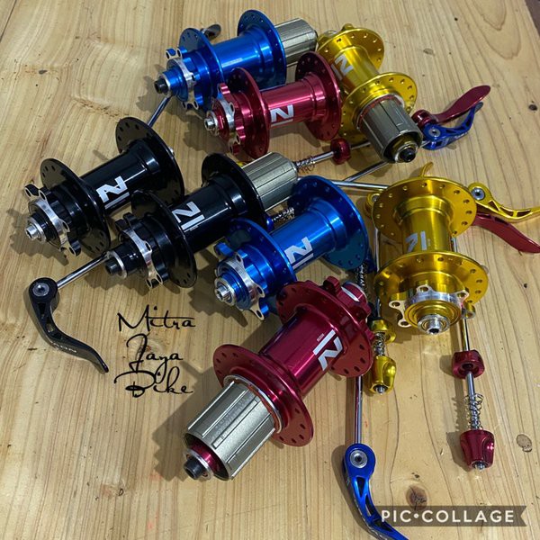 GOES Sehat             Hub FreeHub Novatec 32 Hole Six Bolt Sealed Bearing Jangkrik