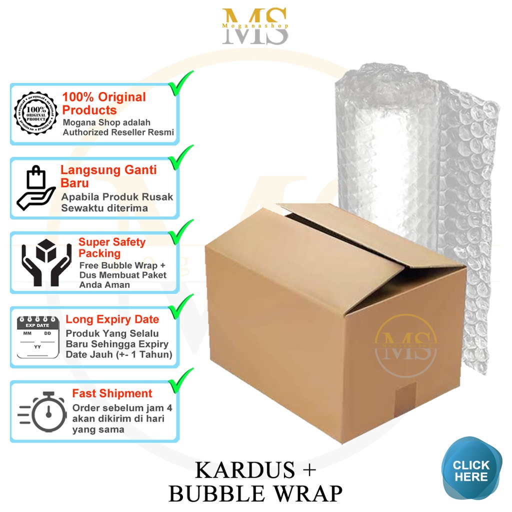 

PACKING KARDUS & BUBBLE WRAP TAMBAHAN