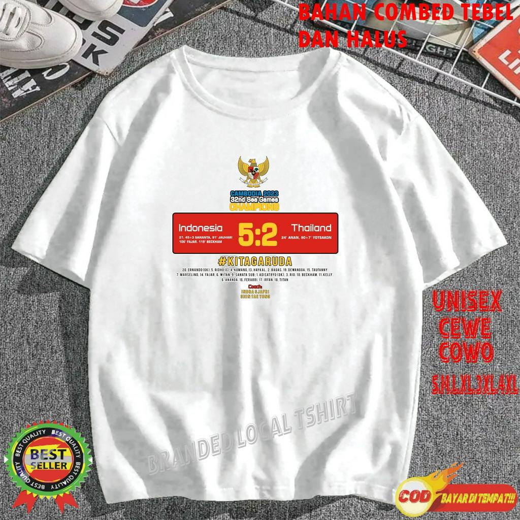 promo kaos sea game indonesia 5-2 sea game cambodia kaos viral unisex pria dan wanita