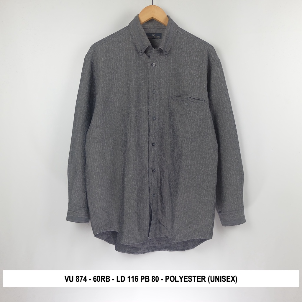 Thrift Blouse Vintage | Kode V4-VU 874