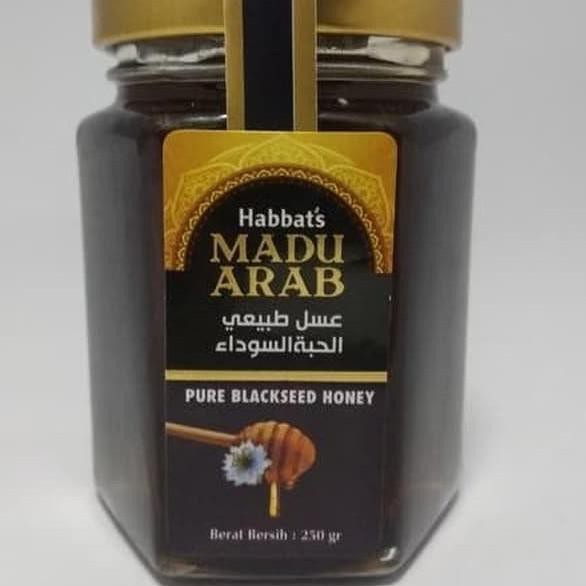 

Madu Arab Habbats | Habbats Black Seed Honey Mesir | Pure Blackseed Honey ( Madu Habbatuusauda ) G5X