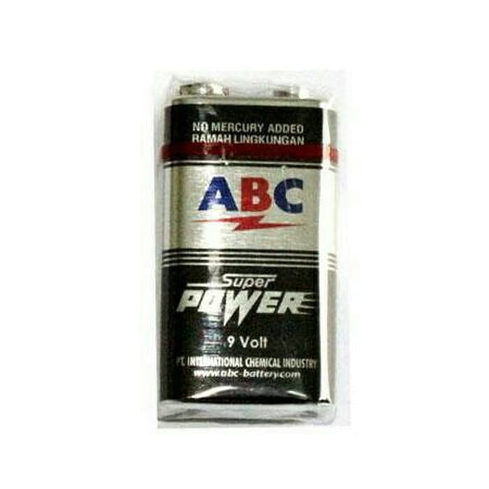Baterai Abc Super Power 9V / Battery Abc Super Power 9V