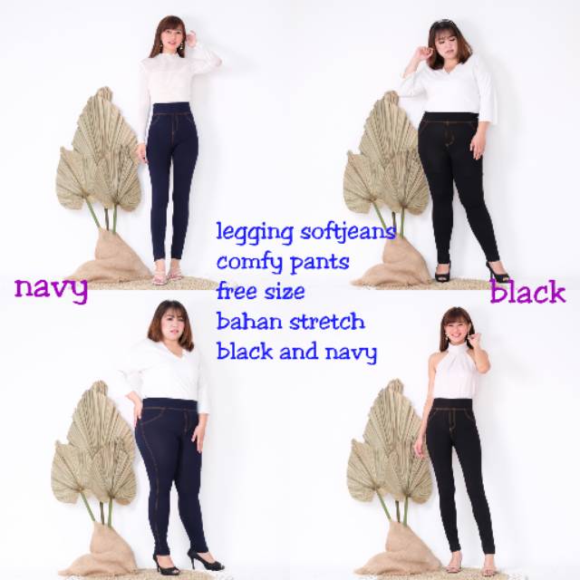 J.Jireh Fashion- Legging motif Jeans