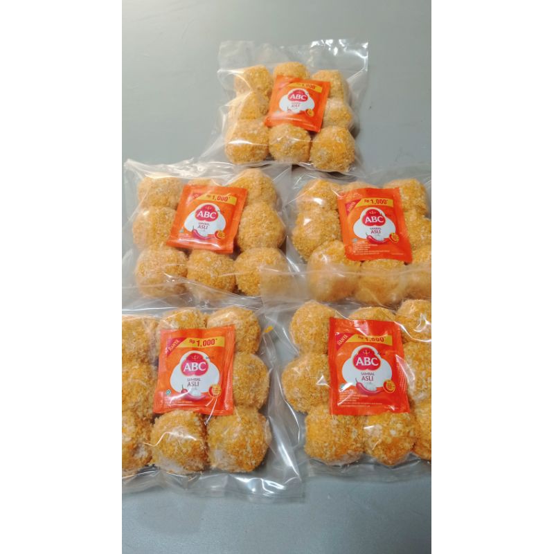 

Bola-Bola Daging iSi Keju Mozarella