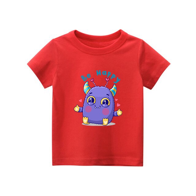 Kaos anak Cute Baby Monster kaos anak usia 1-8 tahun