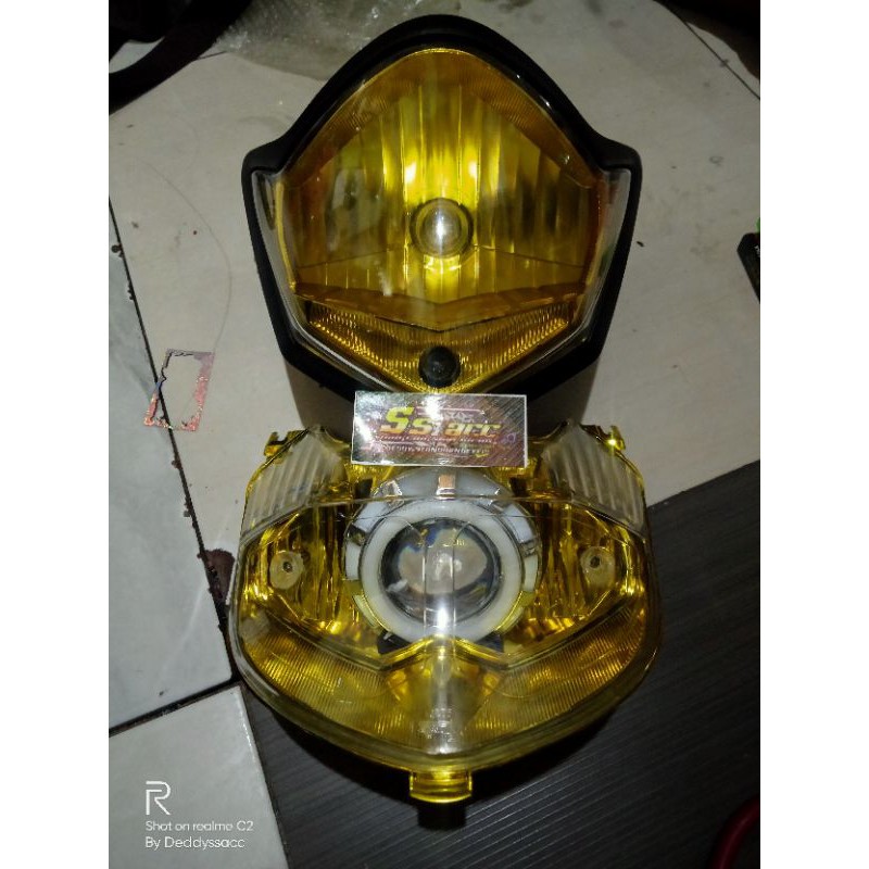 lampu depan + lampu belakang Vixion old 2012