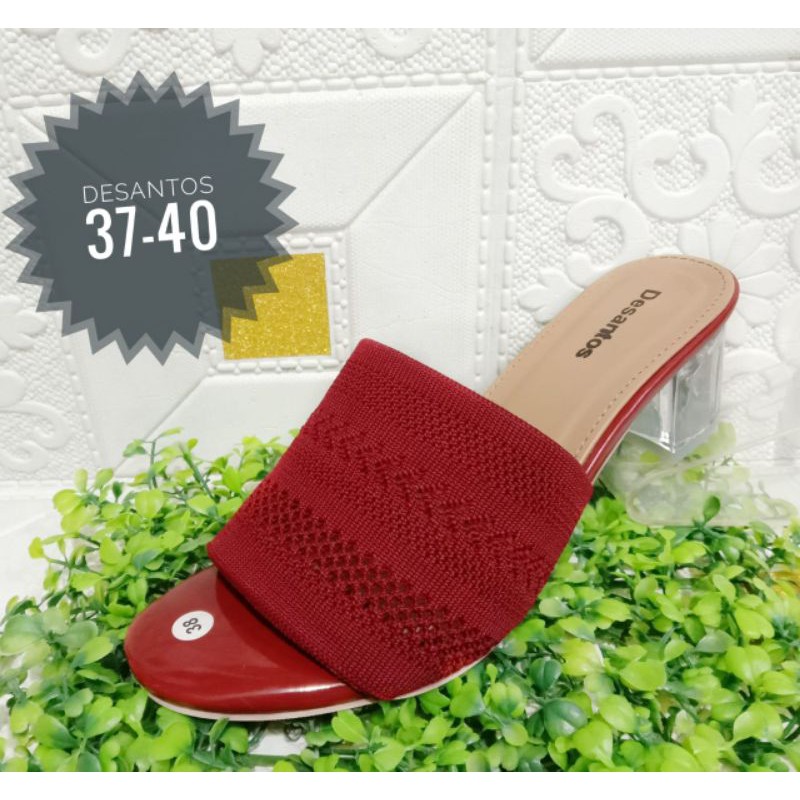 Sepatu kaca rajut desantos