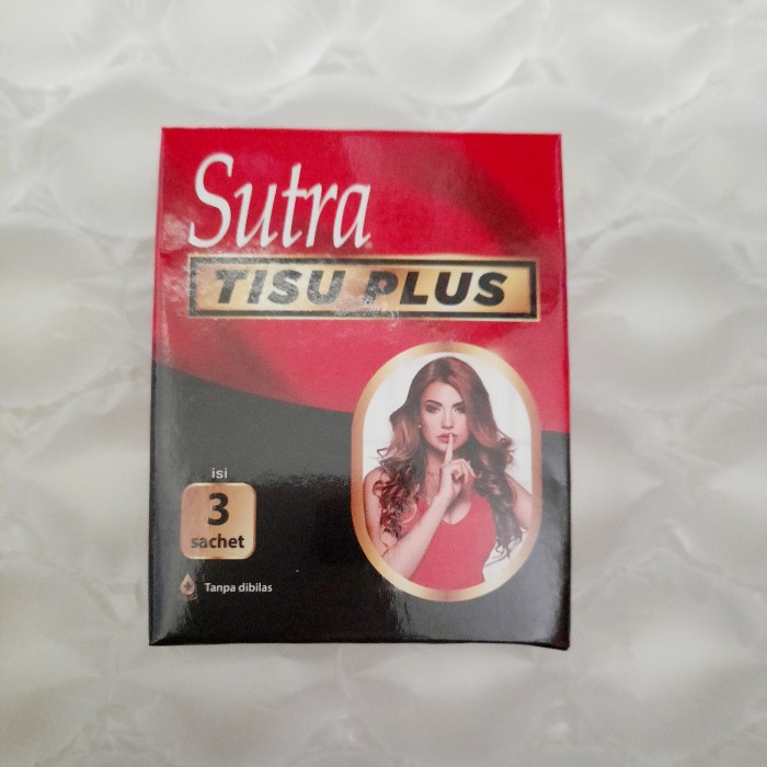 Sutra Tisu Plus Tissue Magic Man Power Tissu Antiseptic - 3 Pcs