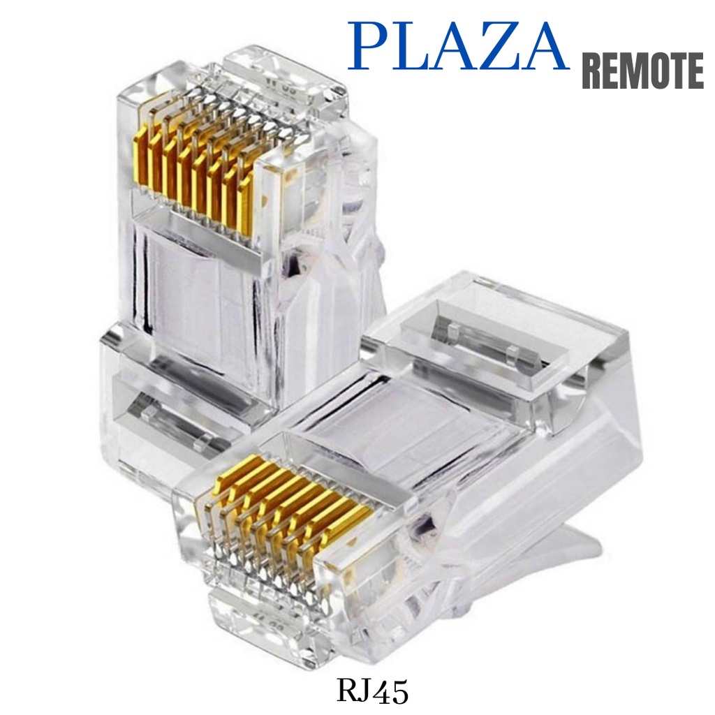 Connector RJ45 Cat5 /Konektor RJ45 Cat5 CAT5E TEMBUS ANTI GAGAL