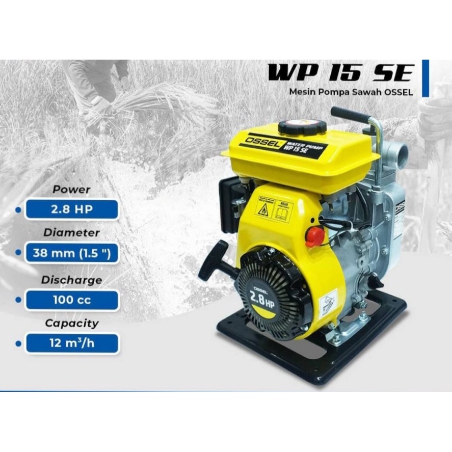 Pompa Sawah 1 Inch Pompa Sawah 1,5 Inch Pompa Alkon 1 Dim OSSEL Pompa
