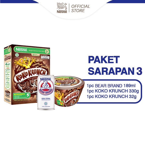 

Nestlé Koko Krunch Cereal Box + Bear Brand RTD Milk Tin + Koko Krunch Combo Pack - Parcel Nestle 3