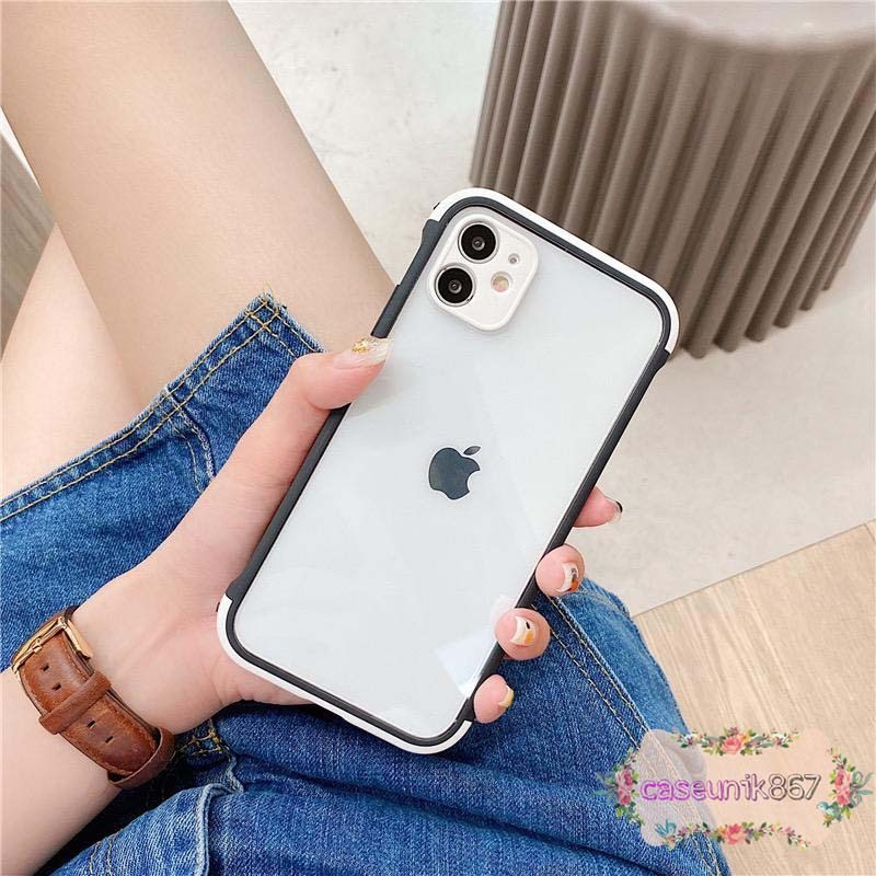 Case softcase pelindung kamera Camera Protection ruby iphone 7+ 8+ X XS 11 PRO MAX CS650