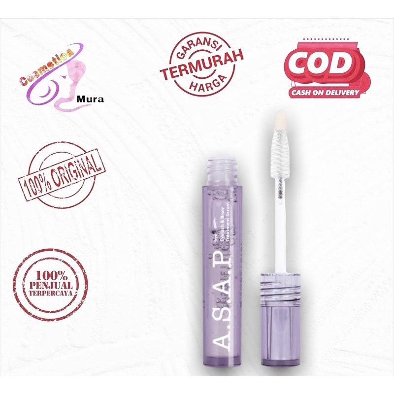 SOMETHINC ASAP Eyelash &amp; Brow Treatment Serum - (Serum Bulu Mata dan Alis)