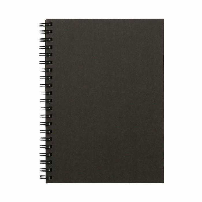 

MUJI -Double Ring Notebook 80sheets || Buku Catatan Polos