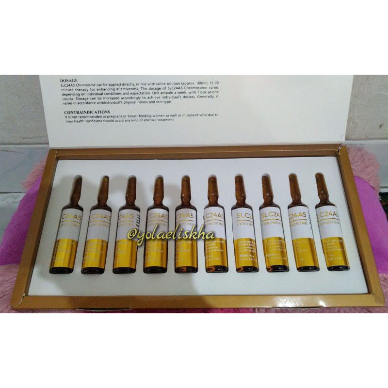 SLC24A5 Gold 20ml Kromosom Switzerland ORIGINAL