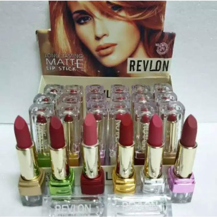 [PERBOX] LIPSTICK REFLON NO -  / LIPSTIK BATANG MATTE