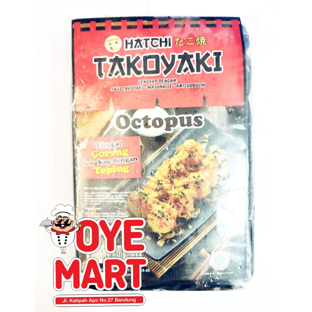 HATCHI TAKOYAKI OCTOPUS SIAP SAJI ISI 11PCS