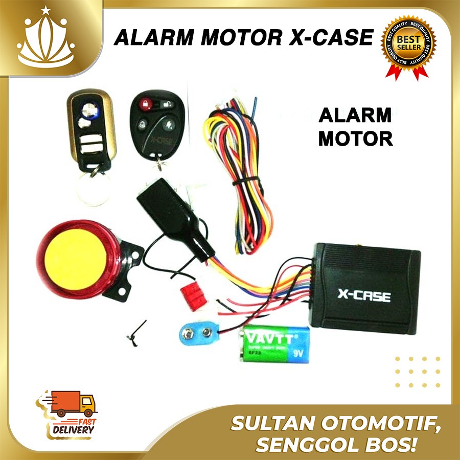 ALARM MOTOR Anti Maling Mio, Beat, Scoopy, Fino, Lexi, Nmax, Nouvo TOP