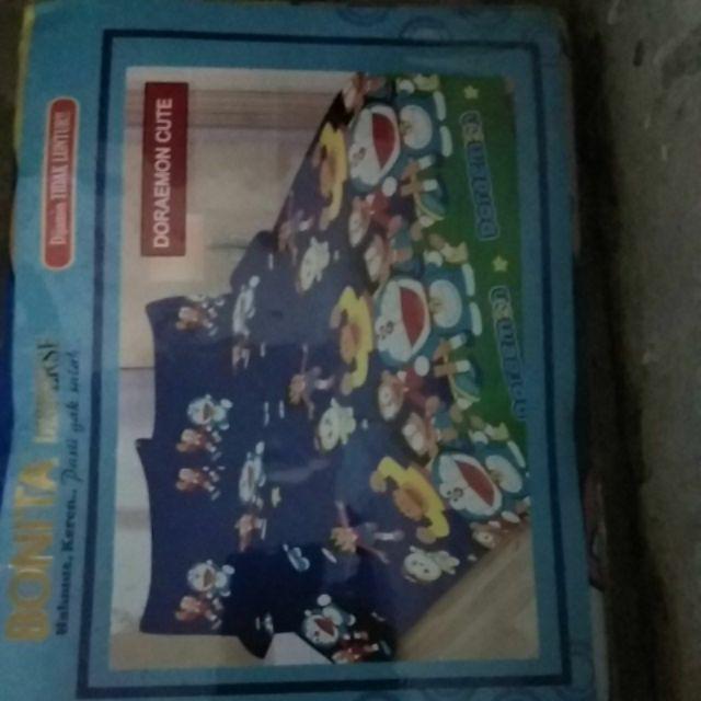 Sprei Bonita Disperse 3d Random Blue Ukuran 120x200 Cm