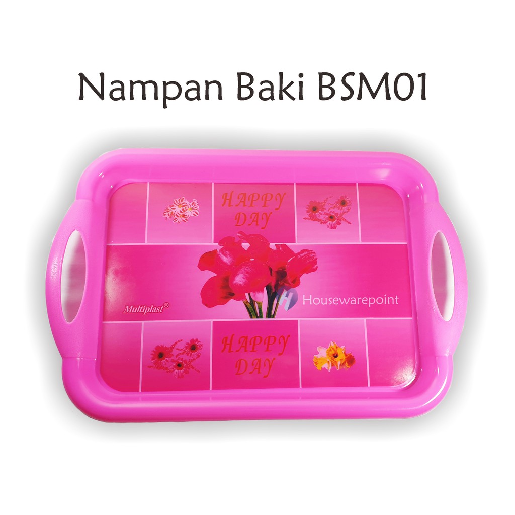 1 pcs Baki plastik/ Nampan plastik/ Lengser / Tray plastik (BAKI SEGI MULTINDO)