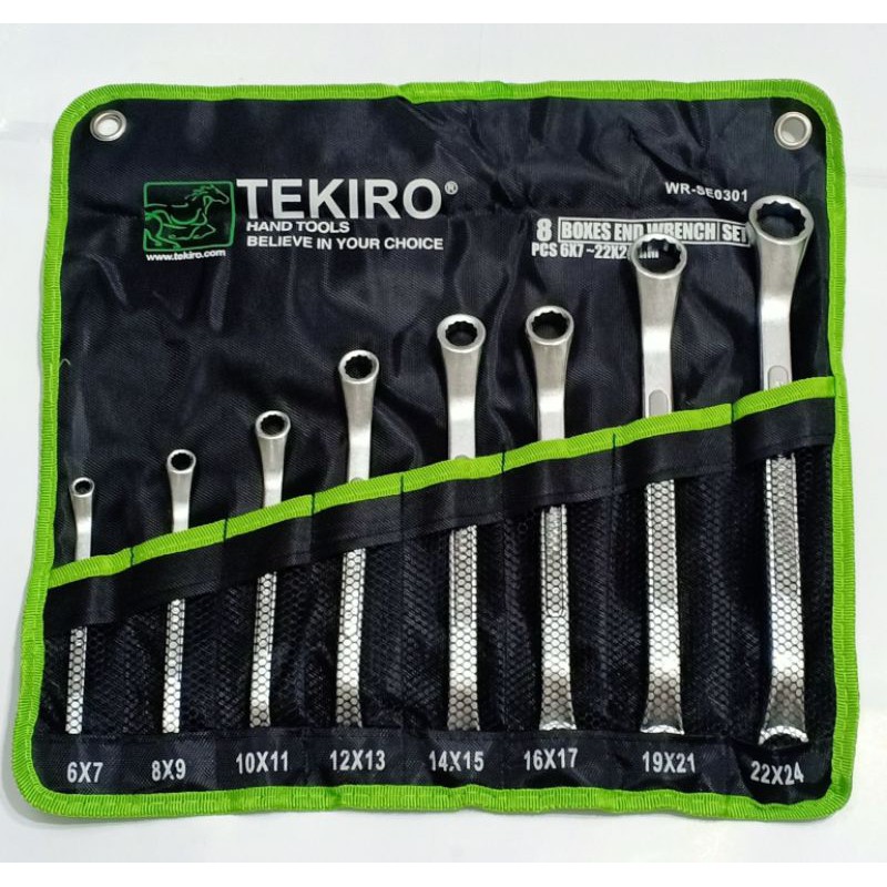 TEKIRO Kunci Ring Set 8 pcs Kunci Ring 8 pcs Kunci Double Ring Kunci Ring Pas Set Kunci Ring TEKIIRO