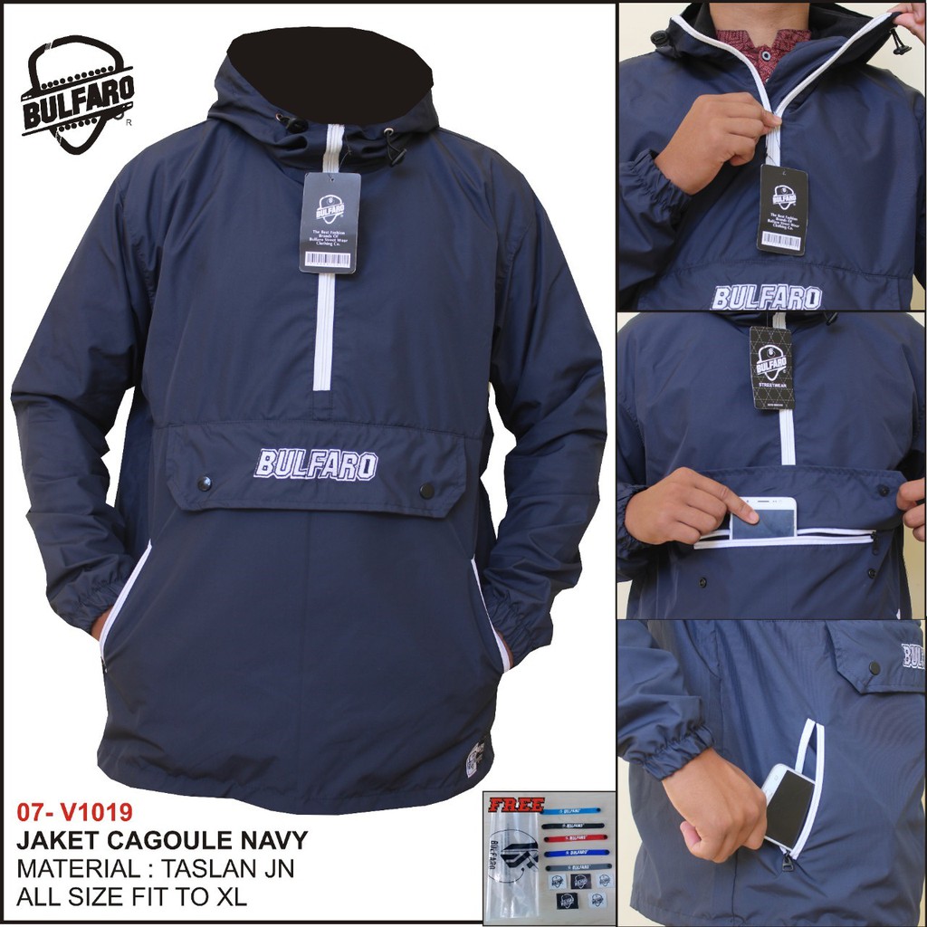 JAKET CAGOULE - JAKET PARASUT - JAKET OUTDOOR - JAKET WINDBREAKER PREMIUM