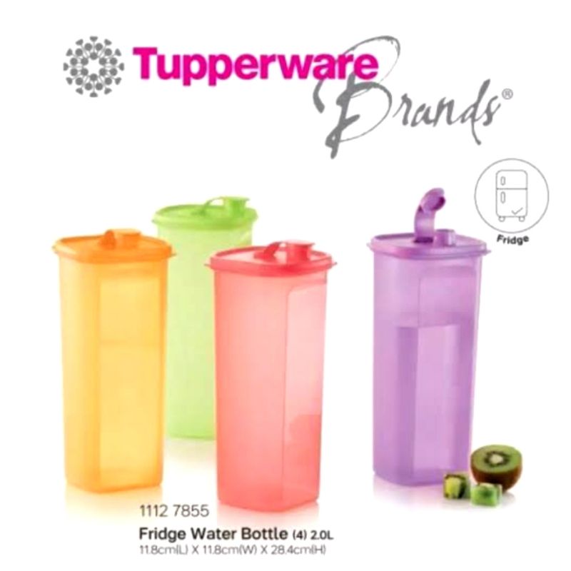 Slim Line Tupperware Fridge Water Bottle