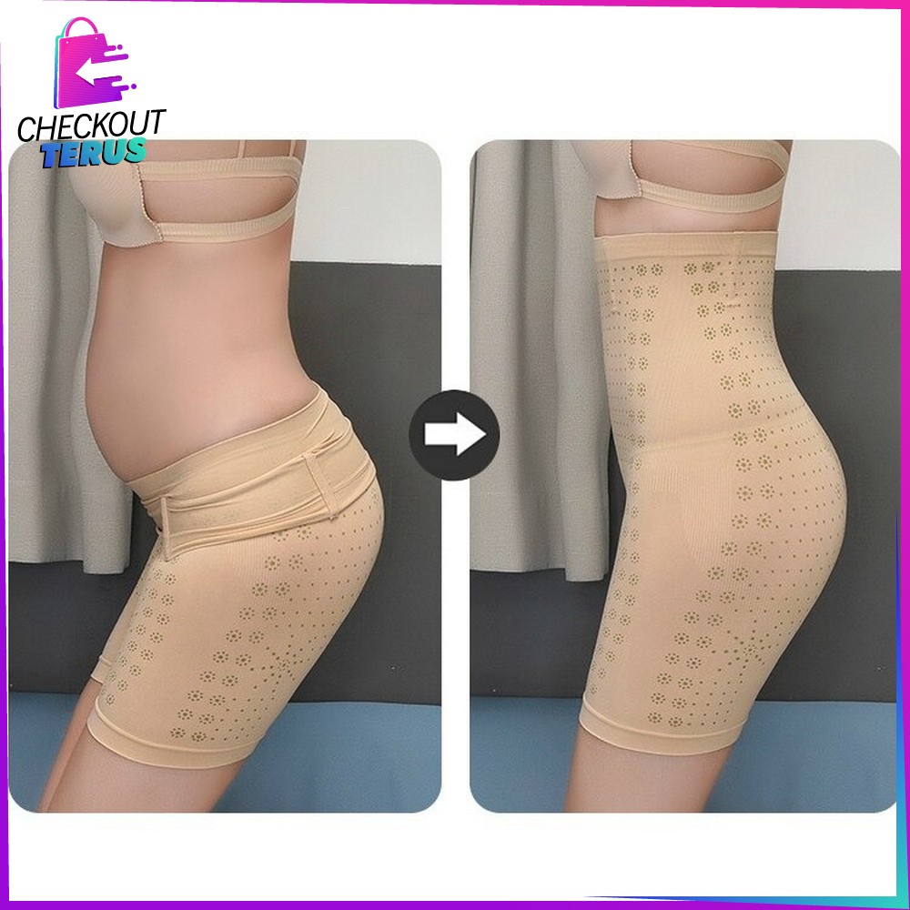 CT P111 Celana Korset Pelangsing Perut Wanita Korset Infrared Korset Slimming Pants Corset Stagen Pengecil Perut Wanita Celana Pengecil Perut Wanita