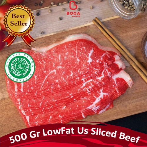 

PREMIUM Daging Sapi | RIBEYE Beef Slice Sedikit Lemak | Yakiniku | Shabu-Shabu