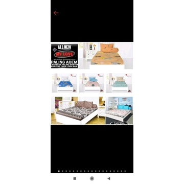 Sprei MY LOVE INTERNAL GROUP TERMURAH Queen Size 160x200