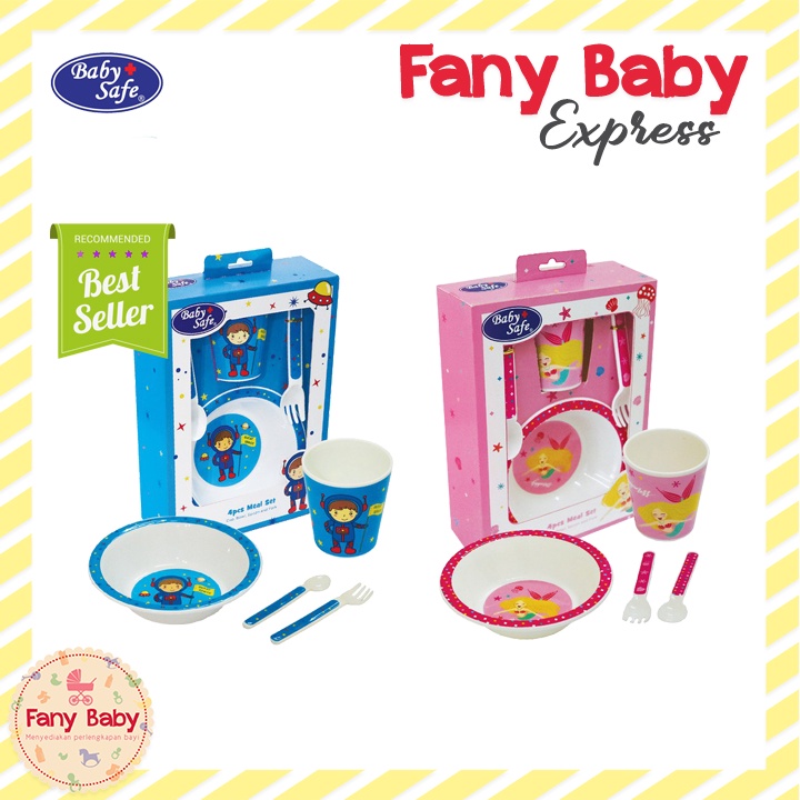 BABY SAFE SEAL MEAL SET 4PCS / FS64