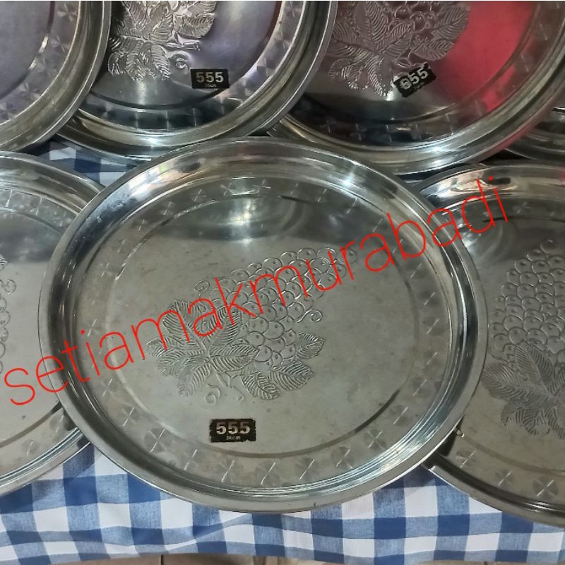 Nampan Set Stainless Steel 555 uk. 36 cm