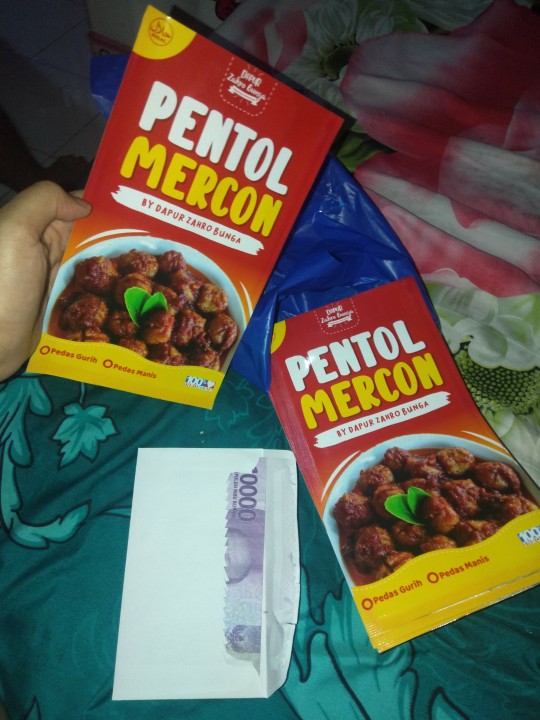 Cetak Kemasan Standing Pouch Full Color Print  +/- 500 Pcs