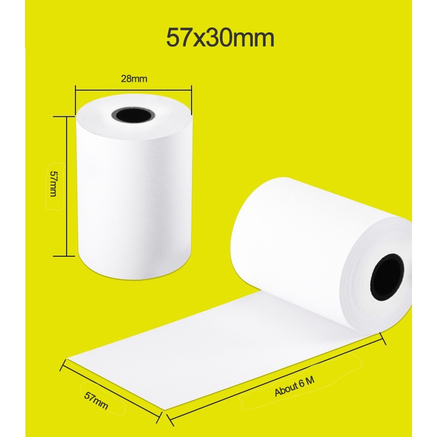 ZJIANG ZJ-5809 - Mini Portable Bluetooth Thermal Receipt Printer - Cocok Untuk Kasir POS dan lainnya