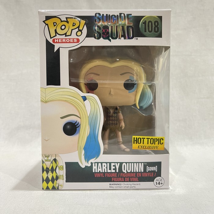 FIGURE POP DC SUICIDE SQUAD 108 HARLEY QUINN GOWN FUNKO