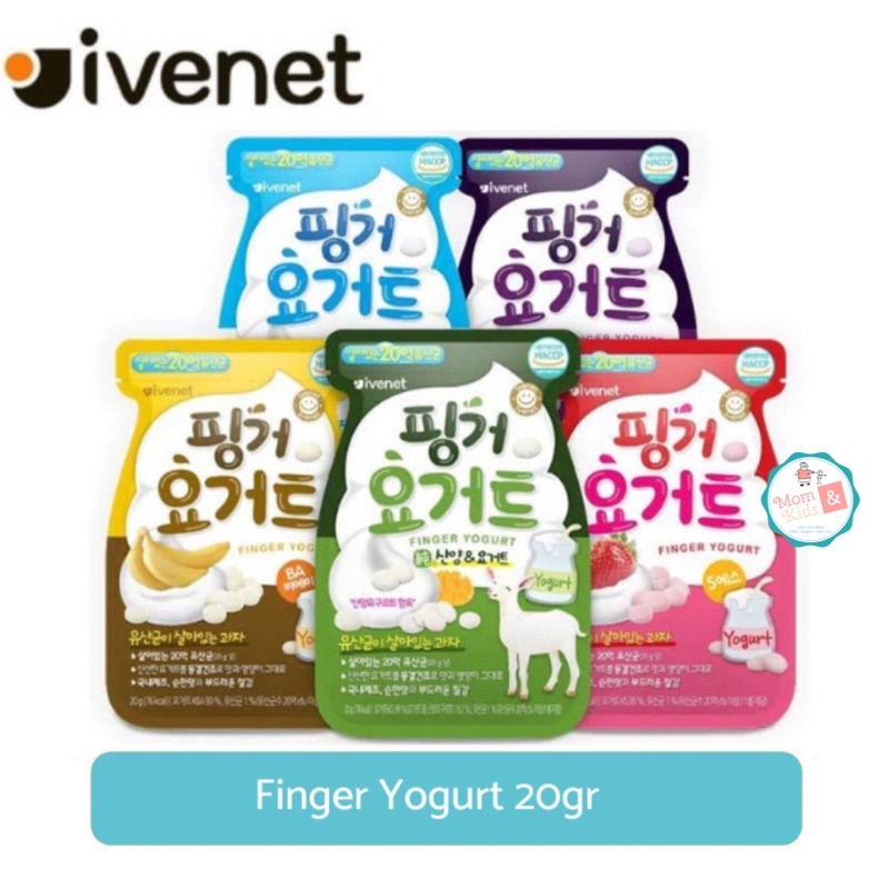 Ivenet Finger Yogurt 20gr | Snack Cemilan Sehat Anak