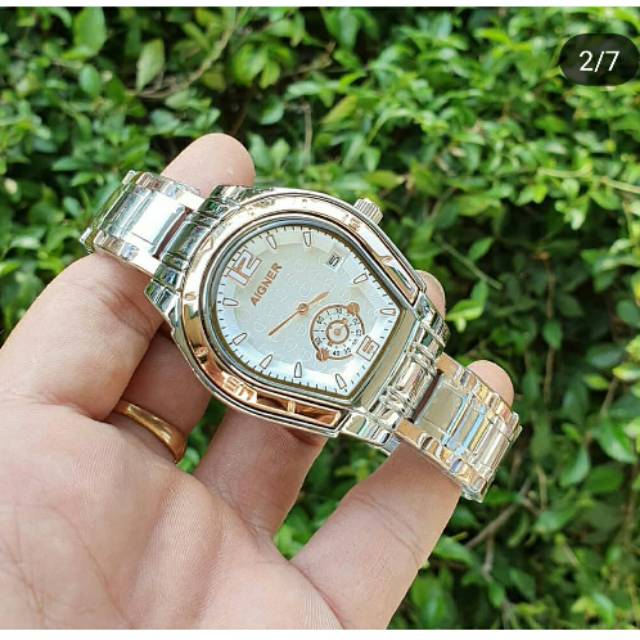 Aigner Arloji Stainless Steel / Jam Tangan Cewek Murah