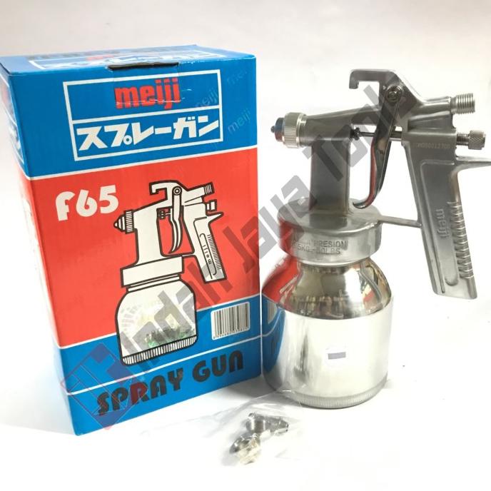 Ready stock] MEIJI F-65 Spray Gun F65 Tabung Bawah Low Pressure HVLP Tekanan Rendah